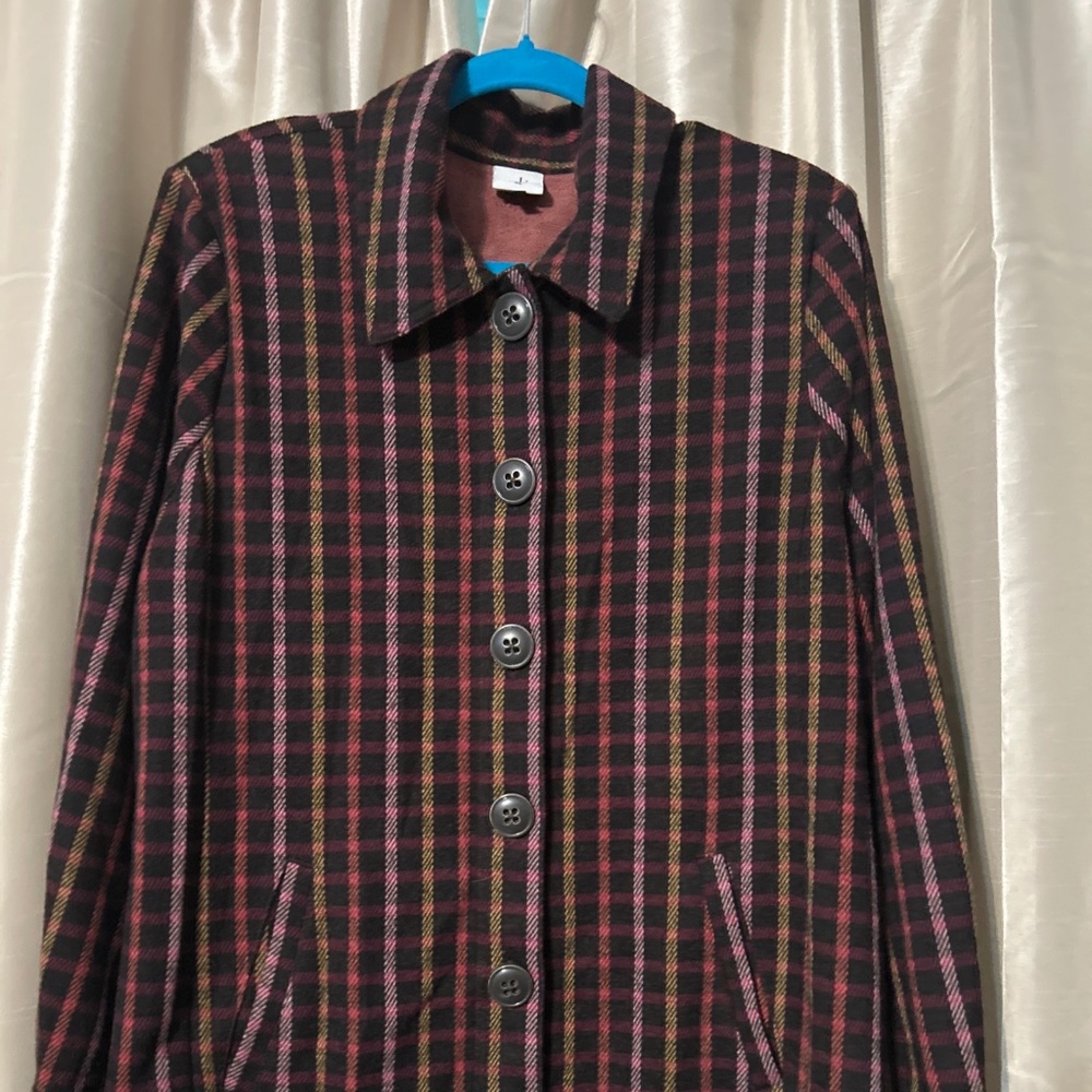 CAbi Beautiful Button Front Jacket Size XL Coat